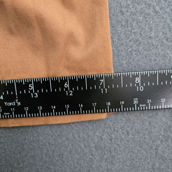 Talbots Women 4 Signature Brown Mid Rise Straight Leg Cropped Pants - Picture 9 of 11